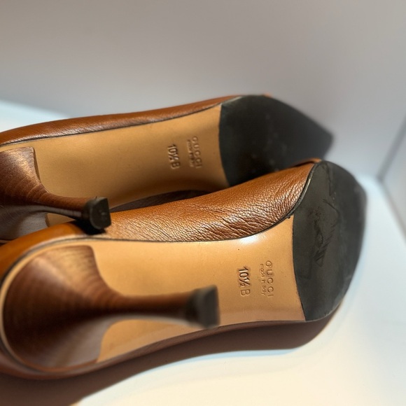 Gucci brown leather size 10.5B - Picture 6 of 8